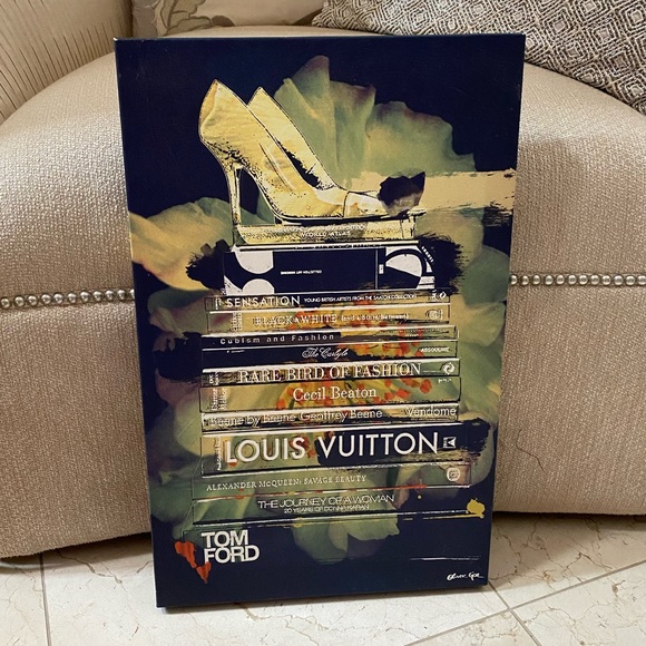 Oliver Gal Other - Oliver Gal Louis Shoe Art on Canvas